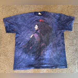the mountain native american short sleeve tshirt xxl indian crow 2003 tie dye